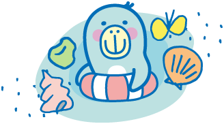 もぐし海のこども園イメージイラスト